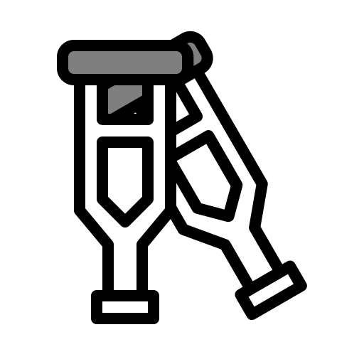 muletas grátis ícone muletas grátis ícone