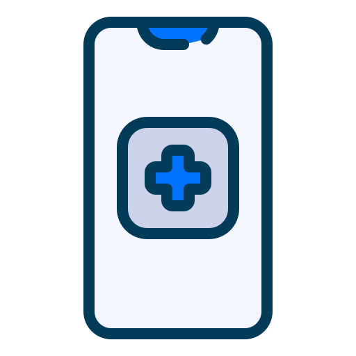 aplicación médica icono gratis