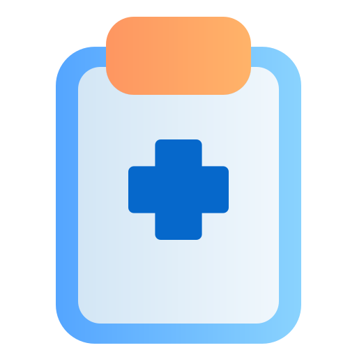 informe médico icono gratis