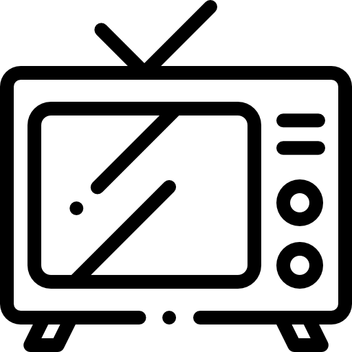 텔레비전 무료 아이콘 텔레비전 무료 아이콘