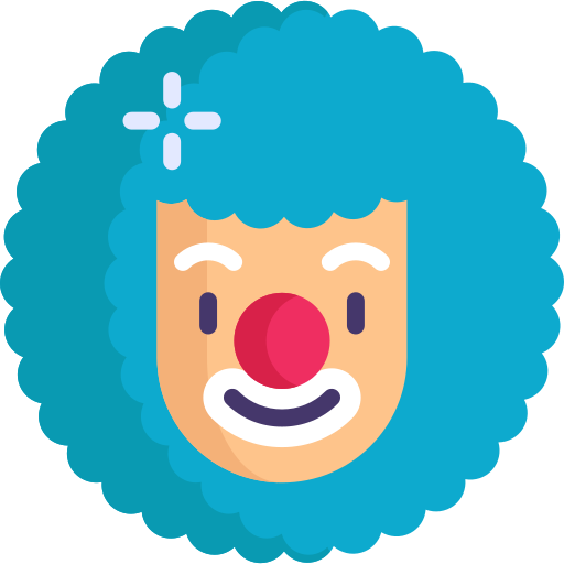 payaso icono gratis