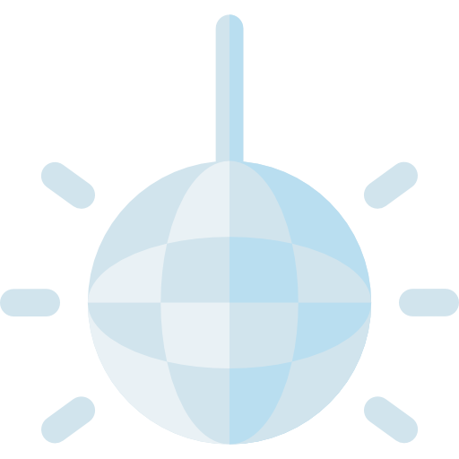 bola de discoteca grátis ícone