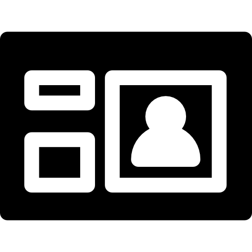 identification Icône gratuit identification Icône gratuit