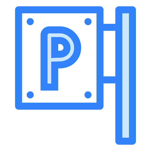 Знак парковки бесплатно иконка