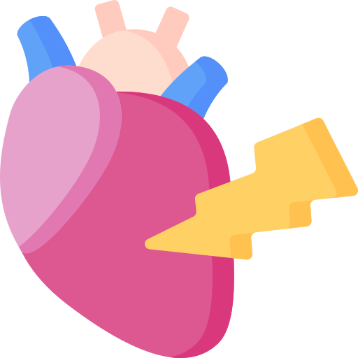 crise cardiaque Icône gratuit
