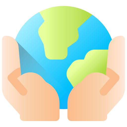 Earth Generic gradient fill icon