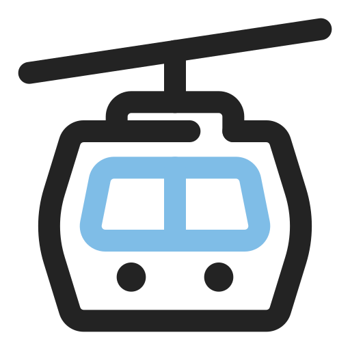 Вагон фуникулера бесплатно иконка