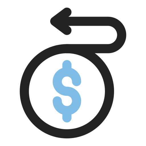 remboursement Icône gratuit
