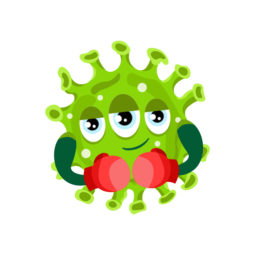 Virus free sticker Virus free sticker
