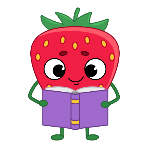 Strawberry free sticker Strawberry free sticker