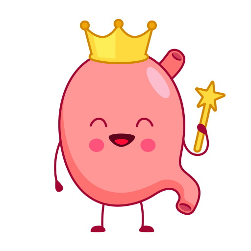 estomac gratuit sticker