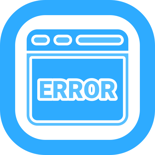 mensaje de error icono gratis