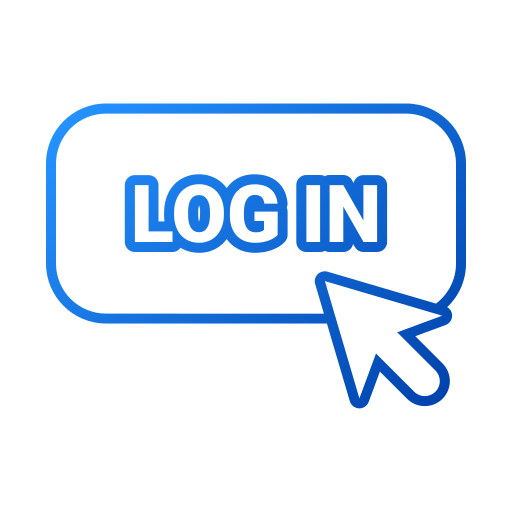 Log in Generic gradient outline icon