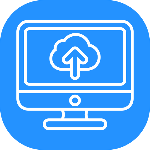 computación en la nube icono gratis