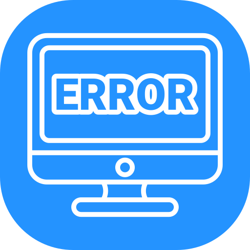 mensaje de error icono gratis