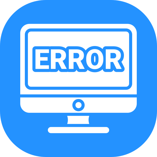 mensaje de error icono gratis