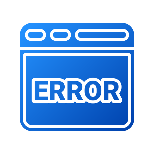 mensaje de error icono gratis