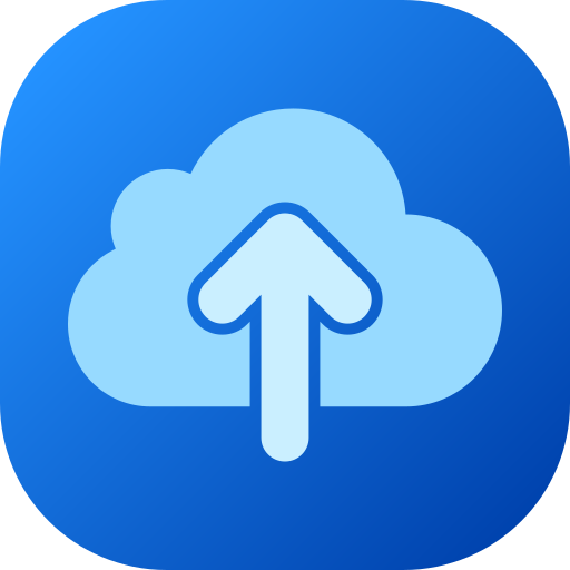 carga en la nube icono gratis