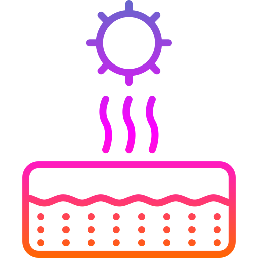 Protección uv icono gratis