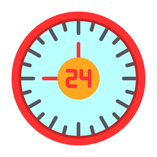 24h icono gratis