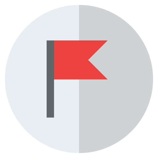 Flag free icon