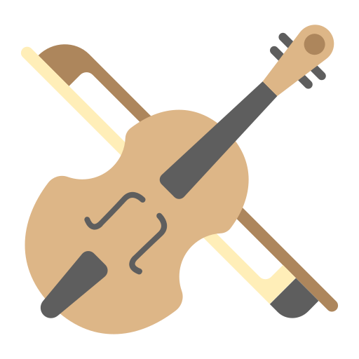 violín icono gratis