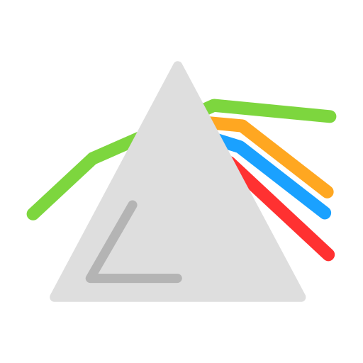 prisme Icône gratuit prisme Icône gratuit