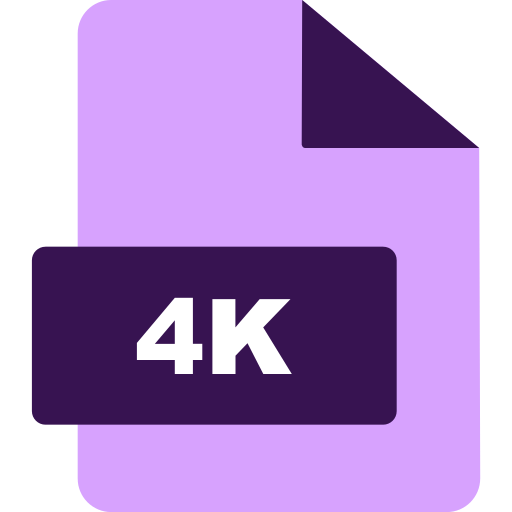 4k icono gratis
