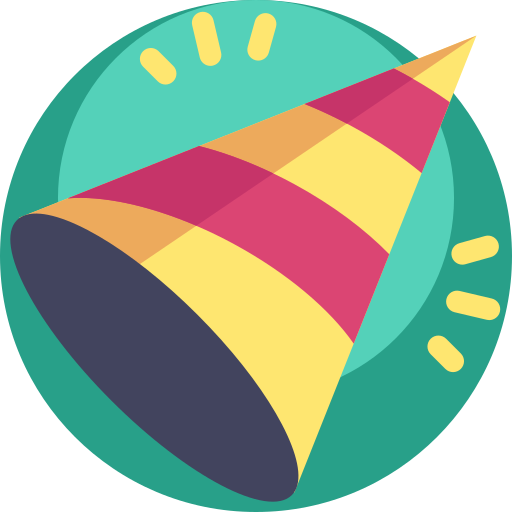 sombrero de fiesta icono gratis