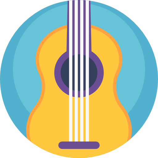 guitarra icono gratis