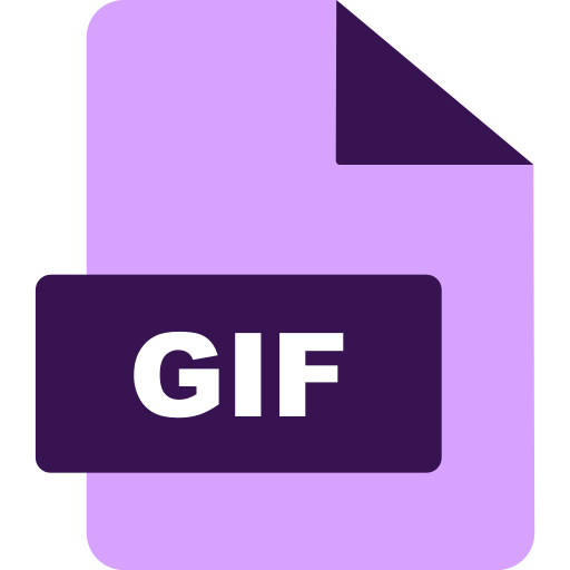 archivo gif icono gratis