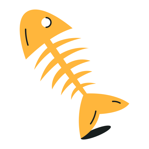 arêtes de poisson gratuit sticker arêtes de poisson gratuit sticker