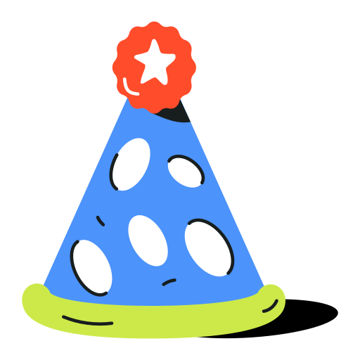chapeau gratuit sticker