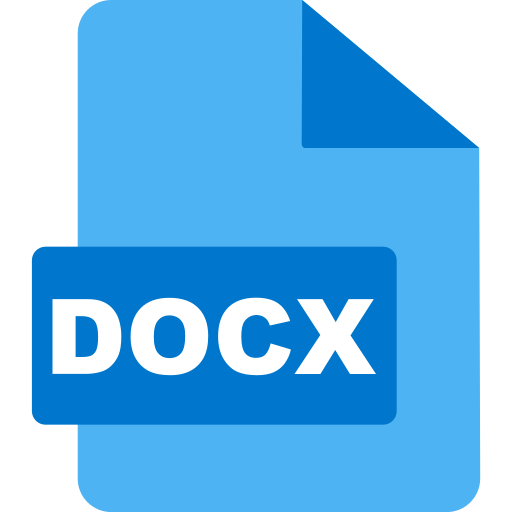 archivo docx icono gratis