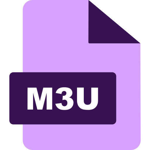 archivo m3u icono gratis