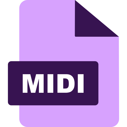 midi icono gratis