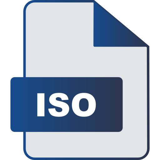 archivo iso icono gratis