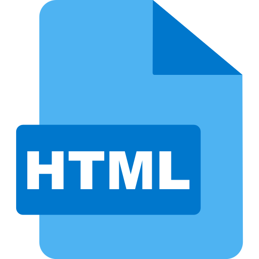 html icono gratis