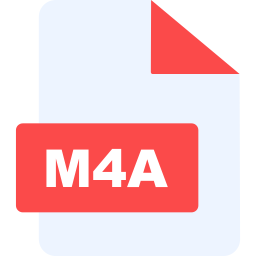 archivo m4a icono gratis