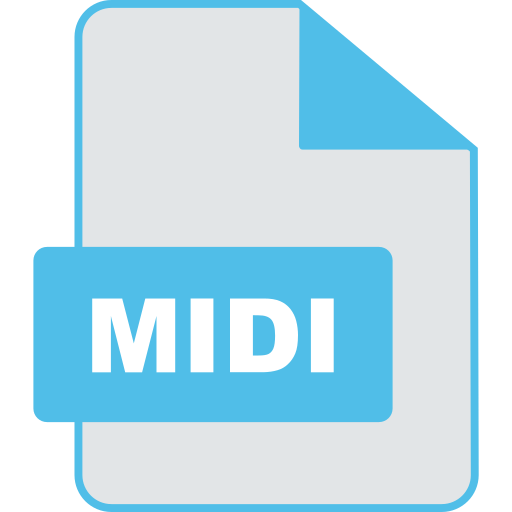 midi icono gratis