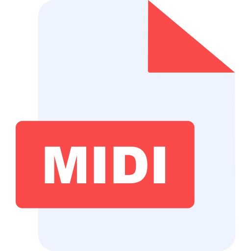 midi icono gratis