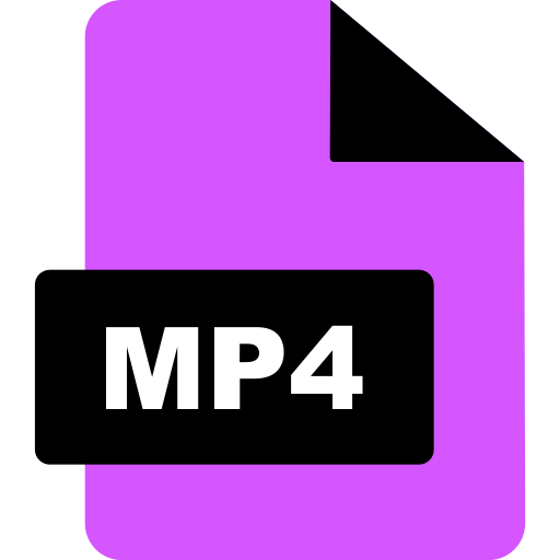 archivo mp4 icono gratis