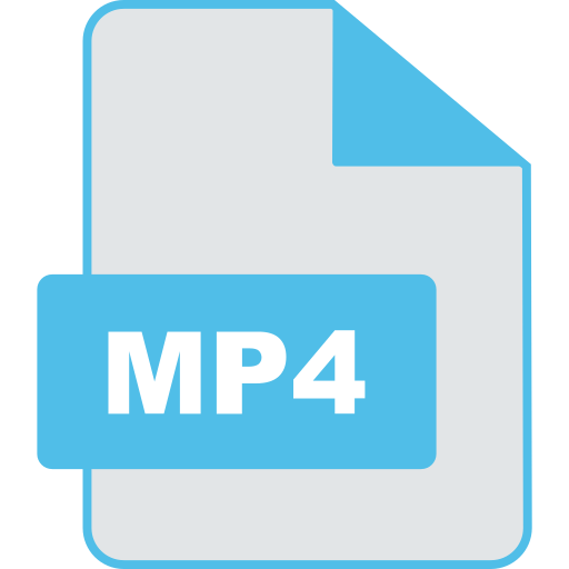 archivo mp4 icono gratis