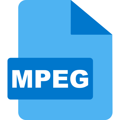 mpeg icono gratis