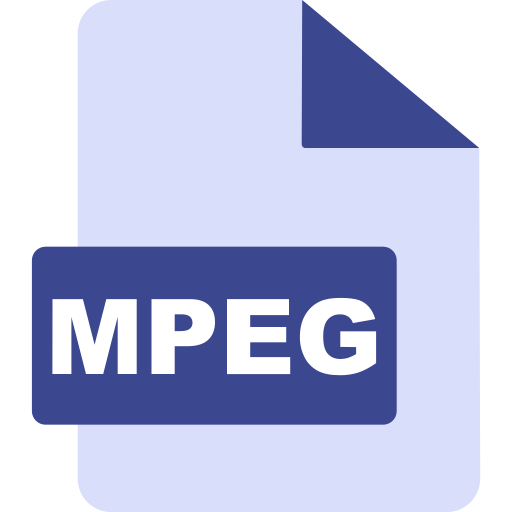 mpeg icono gratis