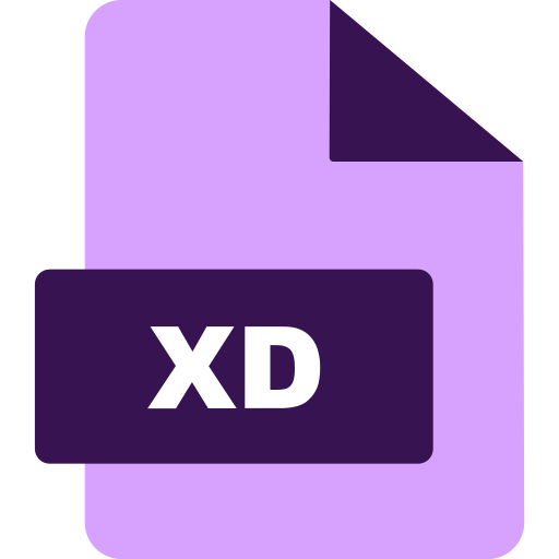 xd Icône gratuit xd Icône gratuit