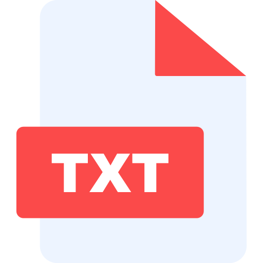 txt icono gratis