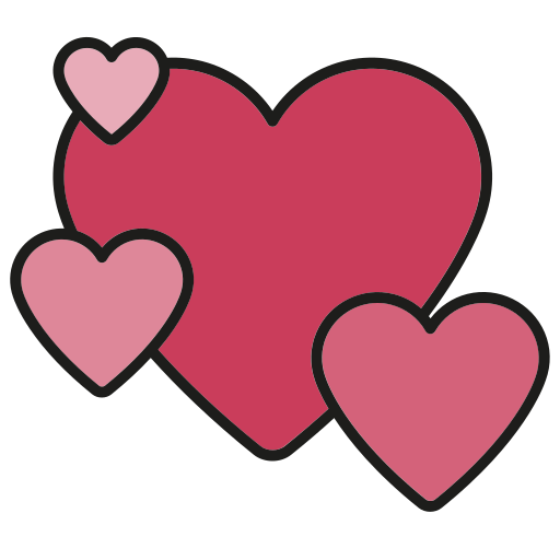 corazones icono gratis