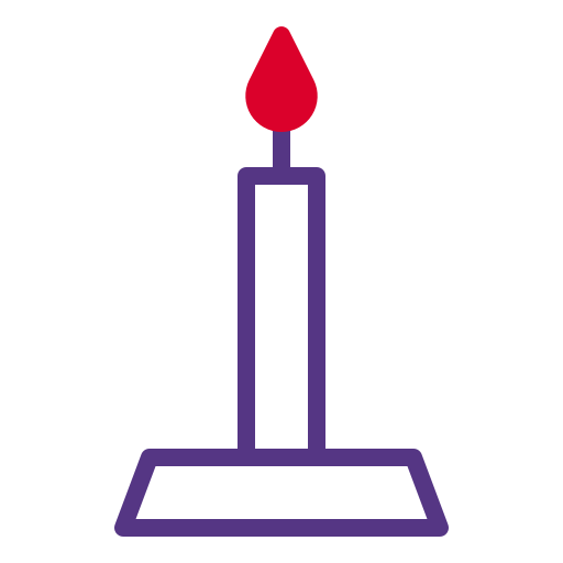 bougie Icône gratuit