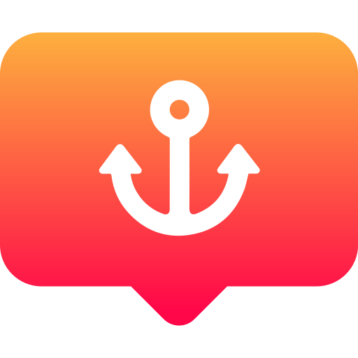 Anchor free icon